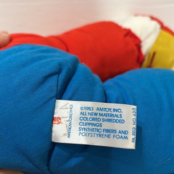 1983 vintage AmToy 16” Learn To Dress Clown B7. - Picture 5 of 6